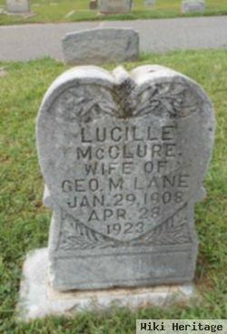 Mattie Lucille Mcclure Lane