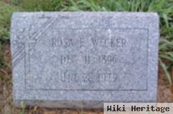 Rosa E. Wecker