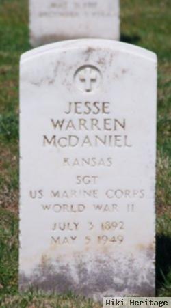 Jesse Warren Mcdaniel