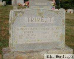 Nancy Caroline "nannie" Hays Trivett