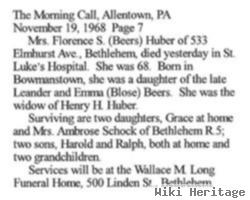 Florence S. Beers Huber