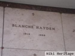 Blanche Hayden