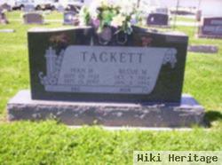 Bessie M. Rike Tackett