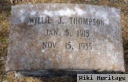 Willie J Thompson