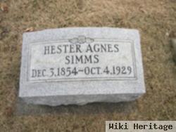 Hester Agnes Widener Simms