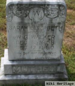 Sarah Elizabeth "lizzie" Grimmett Walker