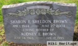 Sharon E. Sheldon Brown