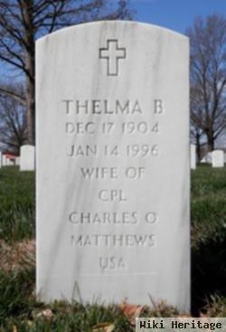 Thelma L Beall Matthews