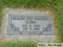 Beulah Ann Rodgers Clark