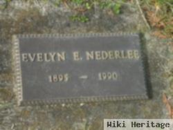 Evelyn E Nederlee