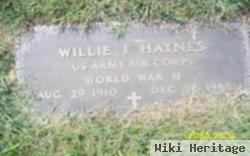 Willie Irvin Haynes