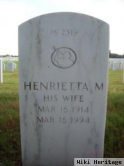 Henrietta M Ziegler