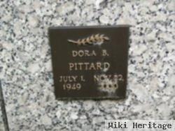 Dora B Pittard