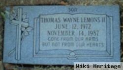 Thomas Wayne Lemons, Ii