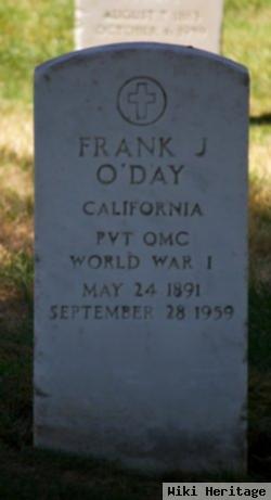 Frank Joseph O'day