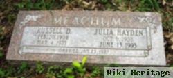 Julia Hayden Meachum