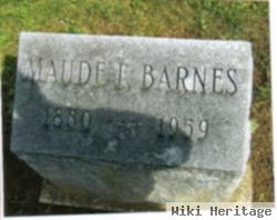 Maude L Finch Barnes