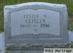 Lester W Geisler