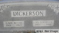 Gary Wood Dickerson