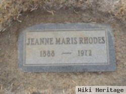 Jeanne Marie Maris Rhodes