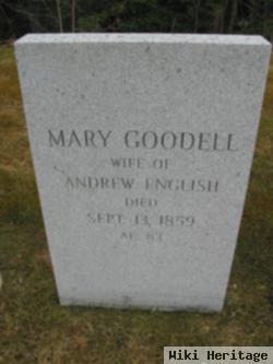 Mary Goodell English