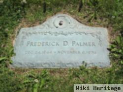 Frederick D Palmer