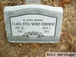 Clara Etta Word Osborne