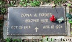 Zona A Yoder