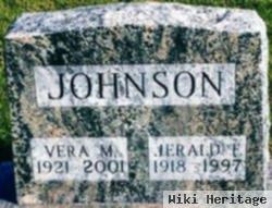 Vera M. Moorman Johnson