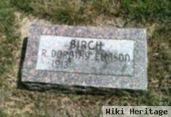 R Dorothy Eliason Birch