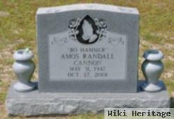 Amos Randall "bo Hammer" Cannon