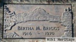 Bertha M Briggs