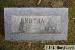 Bertha F. Hicks