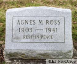 Agnes M. Staley Ross