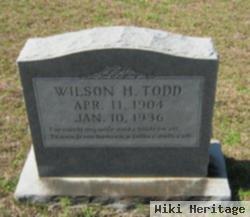 Wilson H Todd