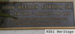 John Weldon Gordon, Sr