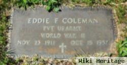 Eddie F Coleman