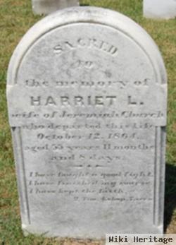 Harriet L Church