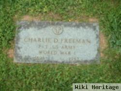 Pvt Charles Davis "charlie" Freeman, Sr