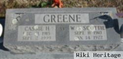 W S "scottie" Greene