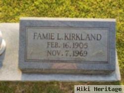 Fannie L Kirkland