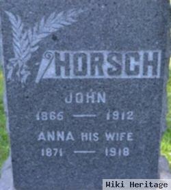 Johann Frederick "john" Horsch, Jr