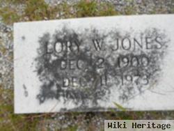 Lory W Jones