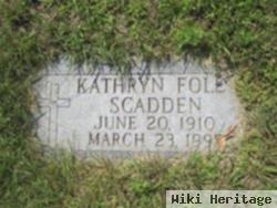 Kathryn Foley Scadden