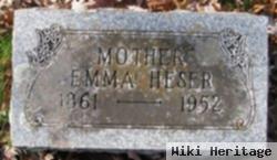 Emmeline Josephine "emma" Purdy Heser