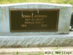 John Edward Kofron