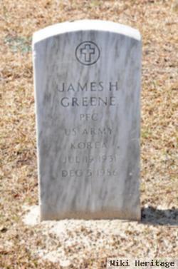 Pfc James H Greene