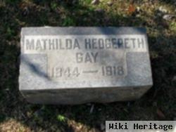 Mathilda Hedgepeth Gay