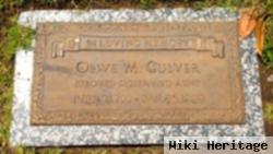 Olive M Culver