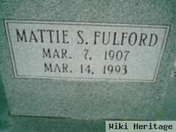 Mattie S Fulford